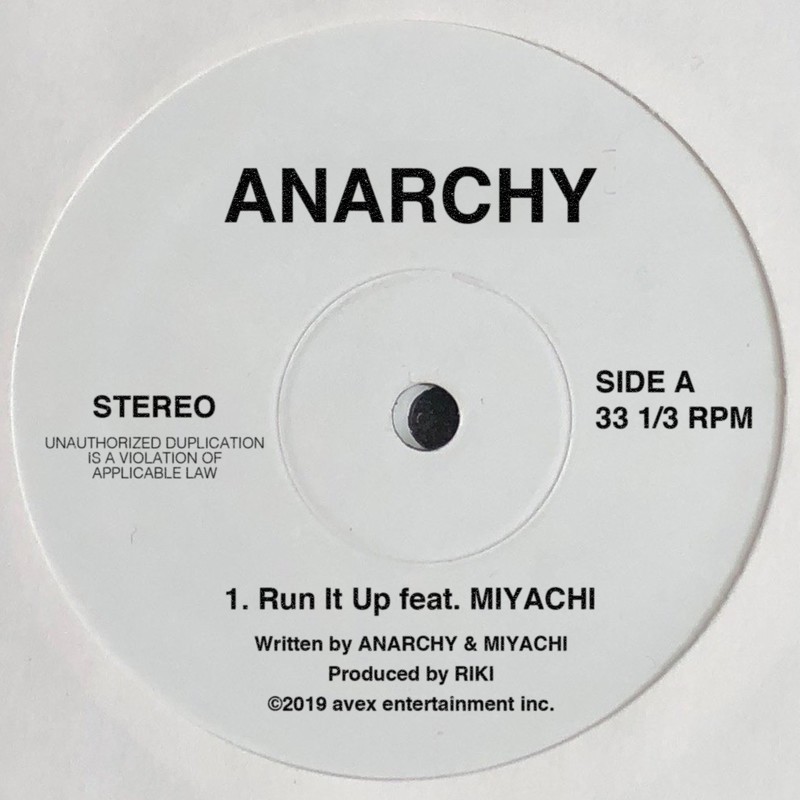 ANARCHY (アナーキー) – Run It Up [FLAC / WEB] [2019.01.13]