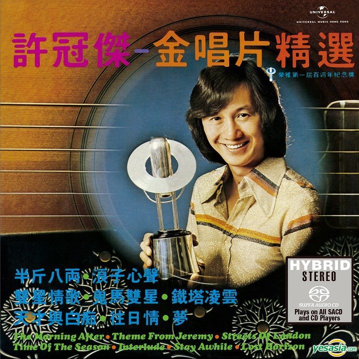 許冠傑 (Sam Hui) – 金唱片精選 (1976/2019) SACD ISO