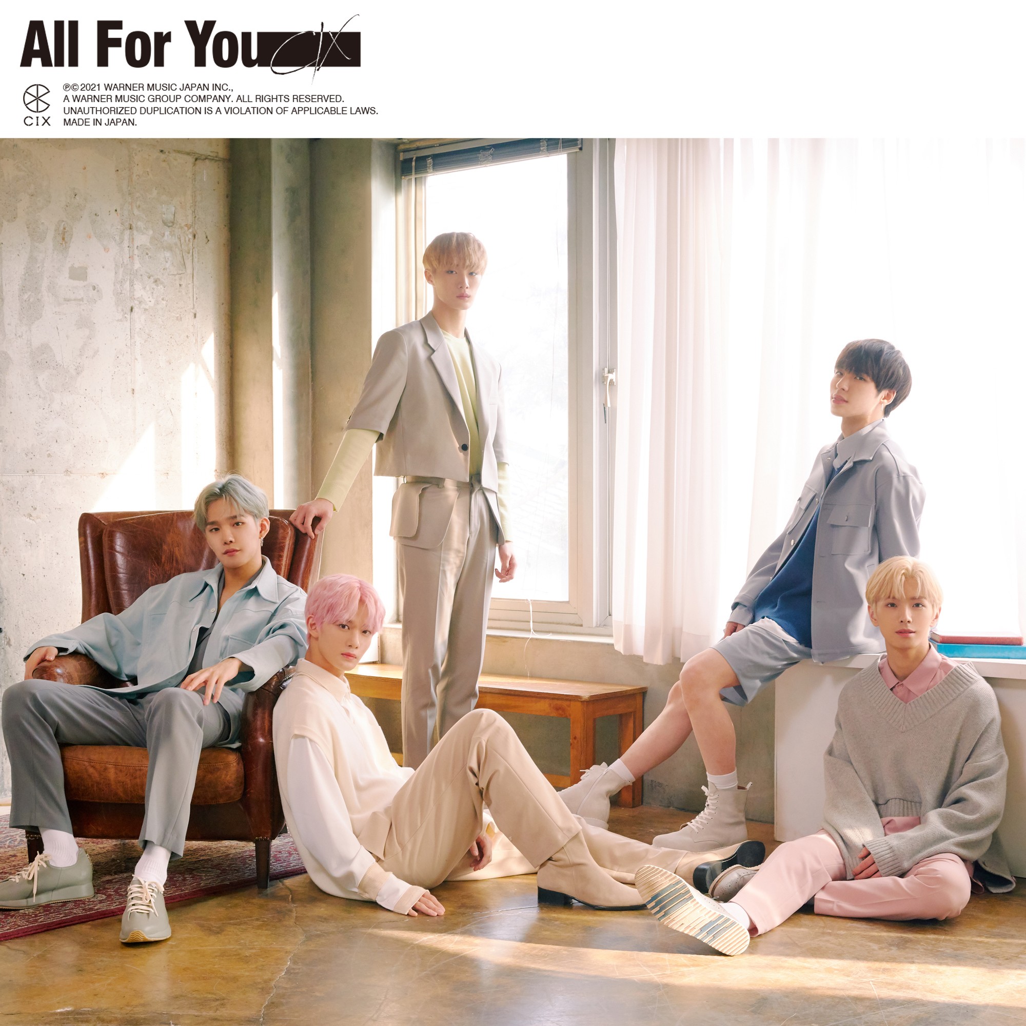 CIX – All For You [FLAC / 24bit Lossless / WEB] [2021.04.14]