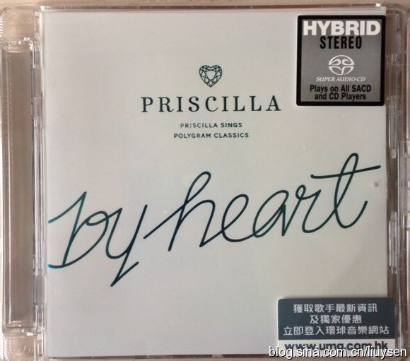 陳慧嫻 (Priscilla Chan) - By Heart (2014) SACD ISO + DSF