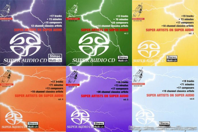 Super Artists on Super Audio Vol.1-6 [Channel Classics SACD ISO]