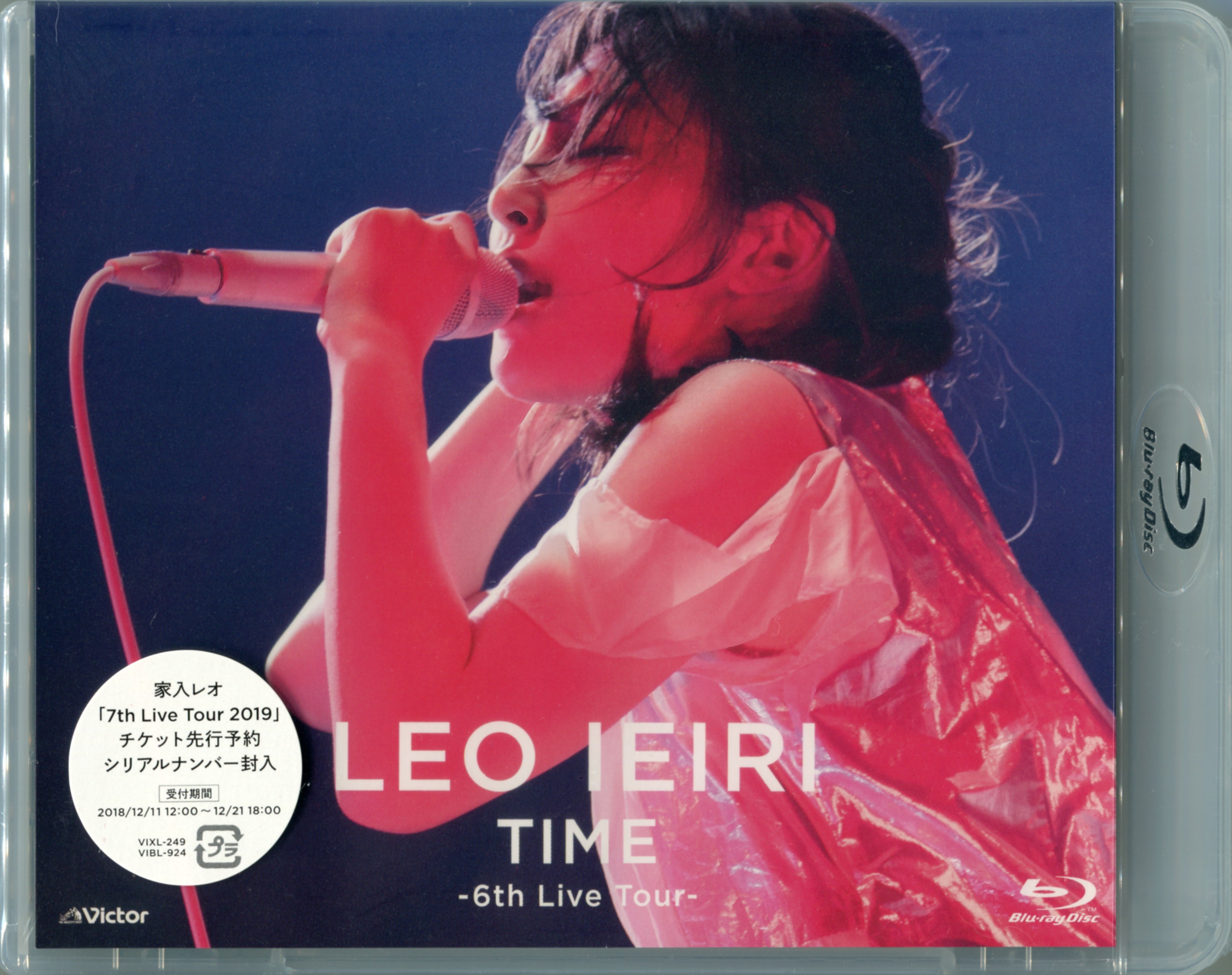家入レオ (Leo Ieiri) - TIME ~6th Live Tour~  (2018) [Blu-Ray ISO + FLAC 24bit/96kHz]