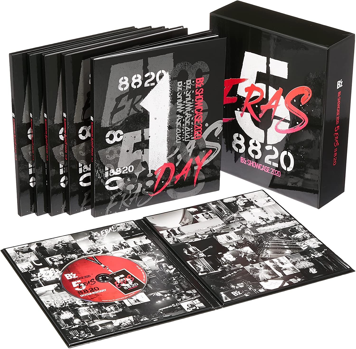 B'z – B'z SHOWCASE 2020 -5 ERAS 8820- Day1~5 COMPLETE BOX [Blu-ray 
