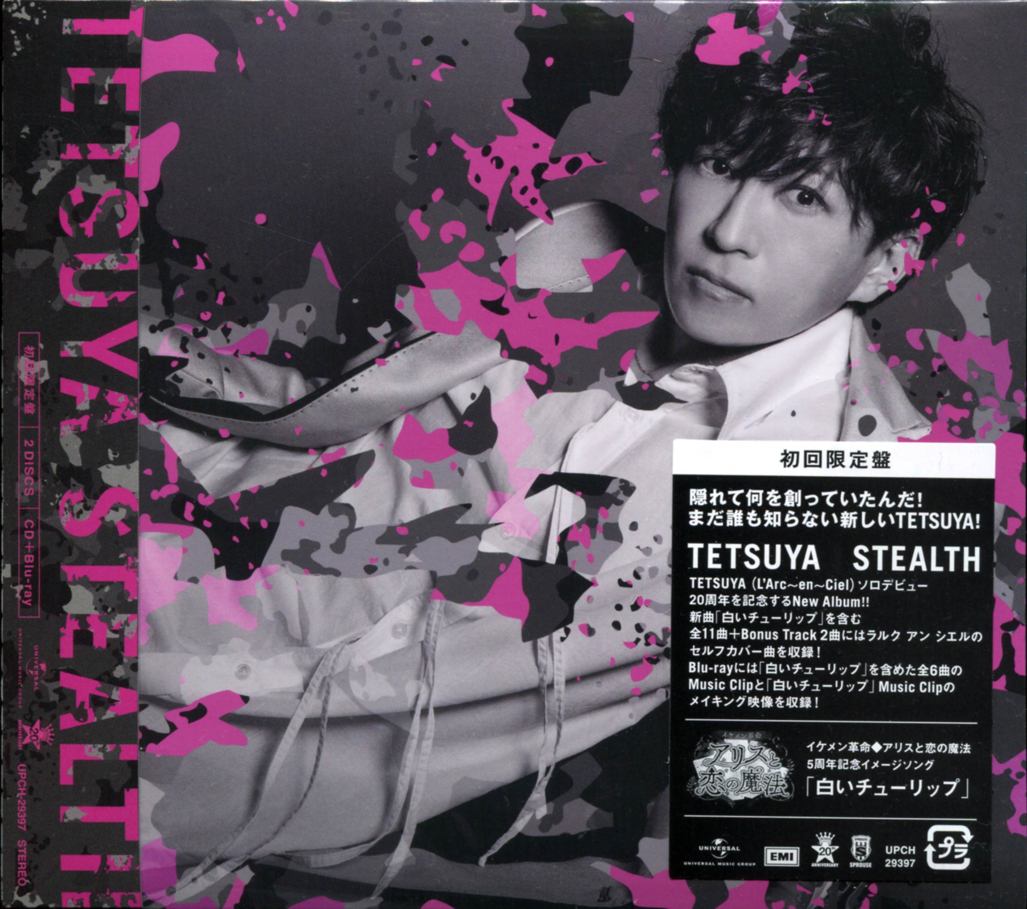 TETSUYA – STEALTH [FLAC + MP3 320 + Blu-ray ISO] [2021.10.06]