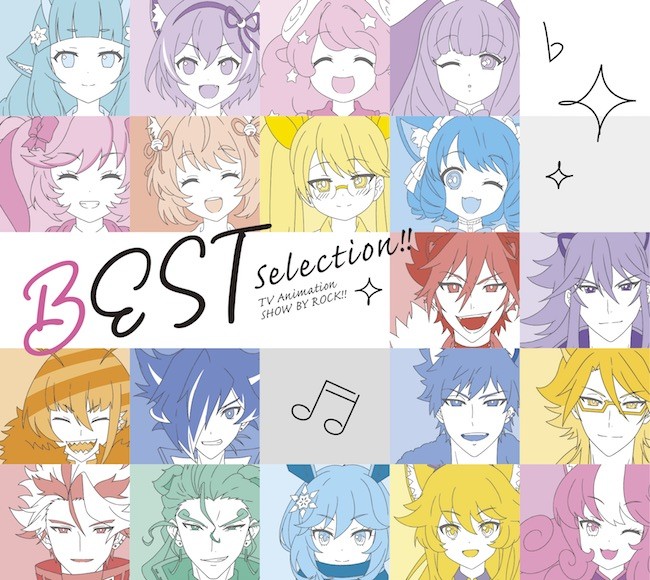 VA – TV Anime SHOW BY ROCK!! BEST Selection!! [FLAC / WEB] [2022.04.06]