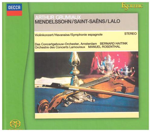 Arthur Grumiaux, Bernard Haitink & RCO – Mendelssohn, Saint-Saens, Lalo (2021) [DSF DSD64/2.82MHz + FLAC 24bit/96kHz]