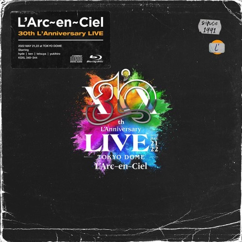 L'Arc~en~Ciel - L'Arc~en~Ciel 30th L'Anniversary LIVE [CD + Blu-ray] [2024.03.27]