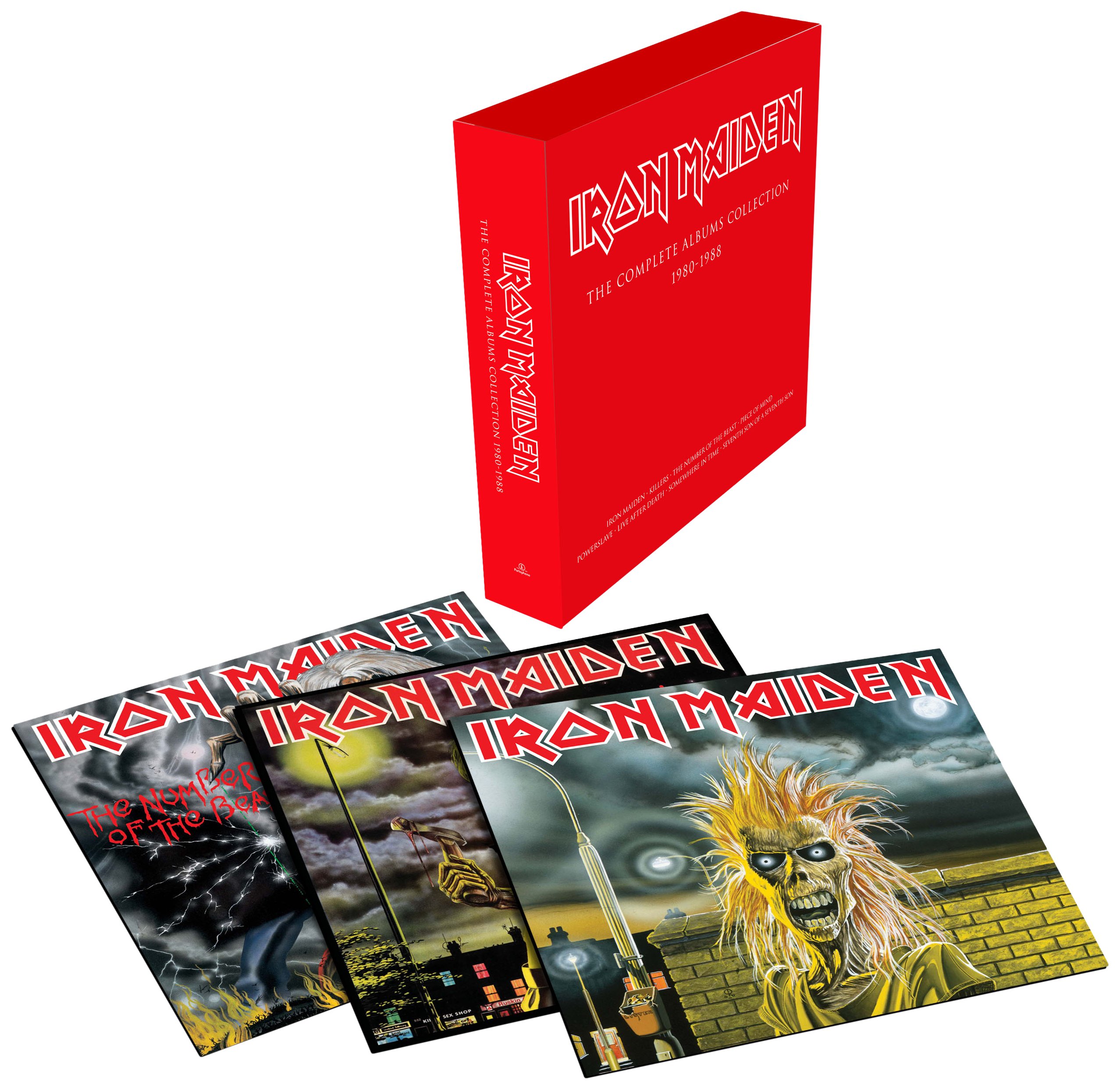 Iron Maiden – The Complete Albums Collection 1980-1988 (2014 Remaster, 8xLP) [Vinyl Rip 24Bit/192khz]