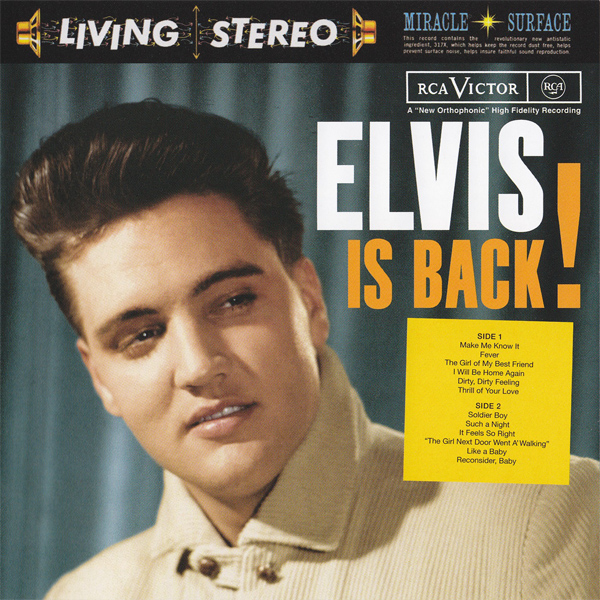 Elvis Presley - Elvis Is Back! (1960/2015) [Qobuz 24bit/96kHz]