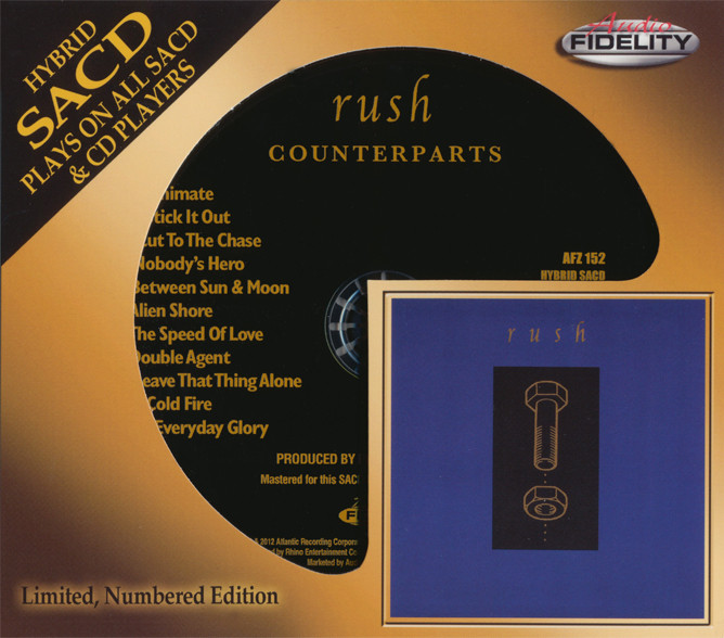 Rush – Counterparts (1993) [Audio Fidelity ‘2013] {SACD ISO + FLAC 24bit/96kHz}