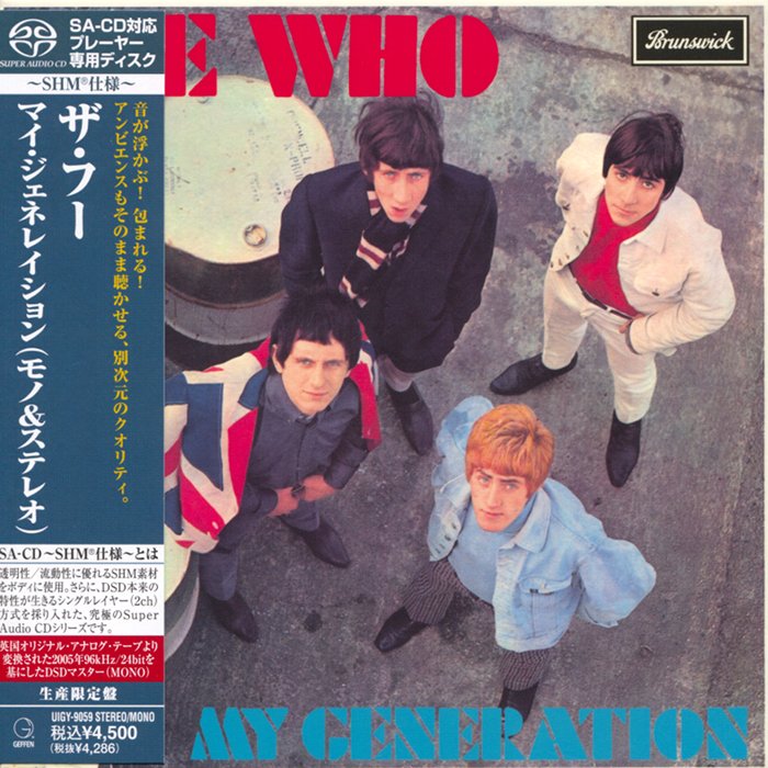 The Who – My Generation (1965) [Japanese Limited SHM-SACD 2011 # UIGY-9059] {SACD ISO + FLAC 24bit/88,2kHz}