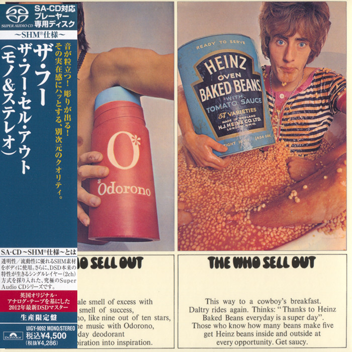 The Who - The Who Sell Out (1967) [Japanese Limited SHM-SACD 2012 # UIGY-9092] {SACD ISO + FLAC 24bit/88,2kHz}