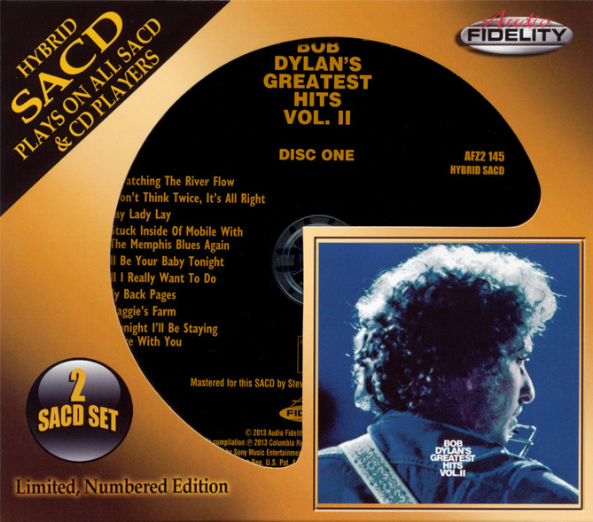 Bob Dylan – Bob Dylan’s Greatest Hits Volume II (1971) [Audio Fidelity 2013] {SACD ISO + FLAC 24bit/88.2kHz}