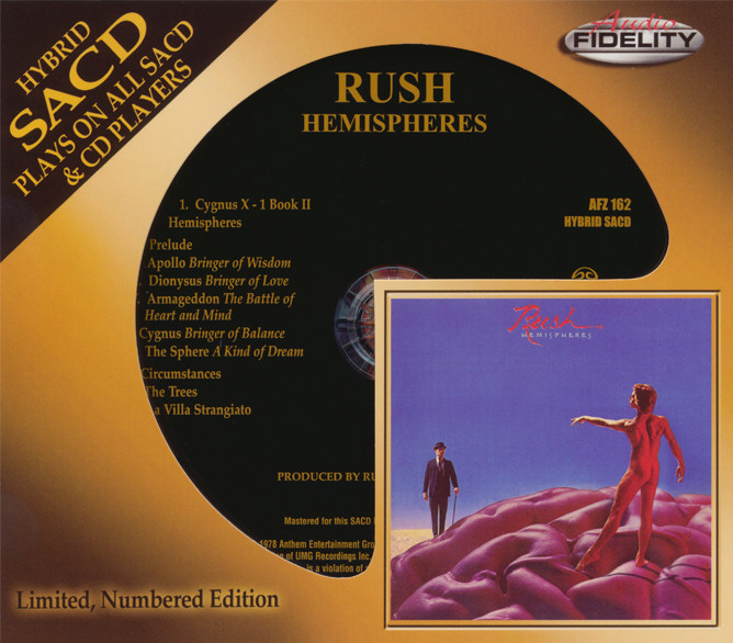 Rush – Hemispheres (1978) [Audio Fidelity ‘2013] {SACD ISO + FLAC 24bit/96kHz}