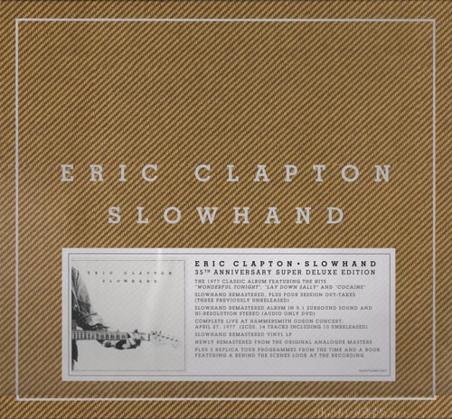 Eric Clapton – Slowhand (1977) [35th Anniversary Remaster ‘2012] {DAD to FLAC 24bit/96kHz}
