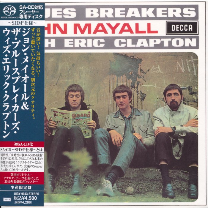 John Mayall With Eric Clapton - Blues Breakers (1966) [Japanese Limited SHM-SACD 2011 # UIGY-9043] {SACD ISO + FLAC 24bit/88.2kHz}