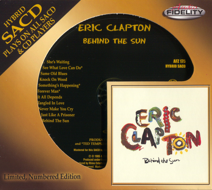 Eric Clapton – Behind The Sun (1985) [Audio Fidelity 2014] {SACD ISO + FLAC 24bit/88.2kHz}