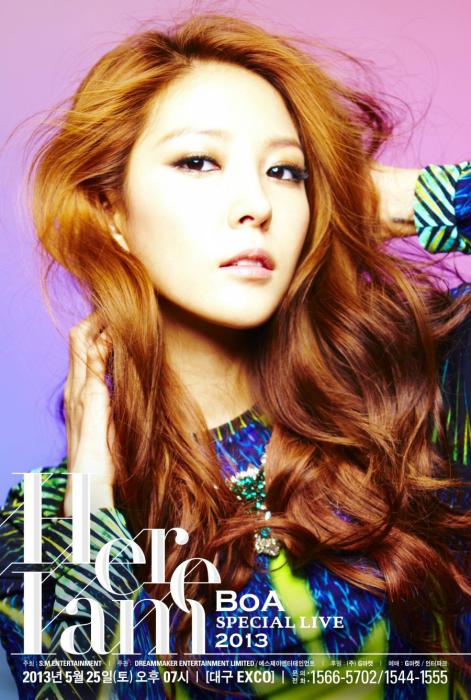 BoA - Special Live 'Here I Am' [2015] DVD ISO