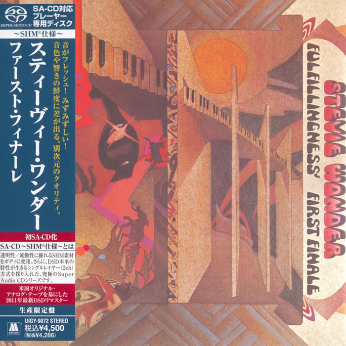 Stevie Wonder - Fulfillingness’ First Finale (1974) [Japanese Limited SHM-SACD 2011 # UIGY-9072] {SACD ISO + FLAC 24bit/88.2kHz}