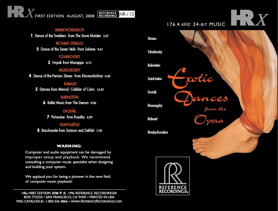 Eiji Oue (大植英次), Minesota Orchestra – Exotic Dances from the Opera [RR FLAC 24bit/176.4kHz]