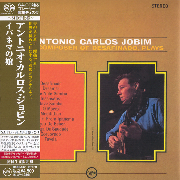 Antonio Carlos Jobim - The Composer Of Desafinado Plays (1963) [Japanese Limited SHM-SACD 2011 # UCGU-9021] {SACD ISO + FLAC 24bit/88.2kHz}