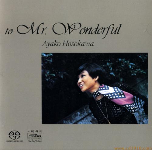 細川綾子 (Ayako Hosokawa) – to Mr. Wonderful [FIM SACD 061] SACD ISO