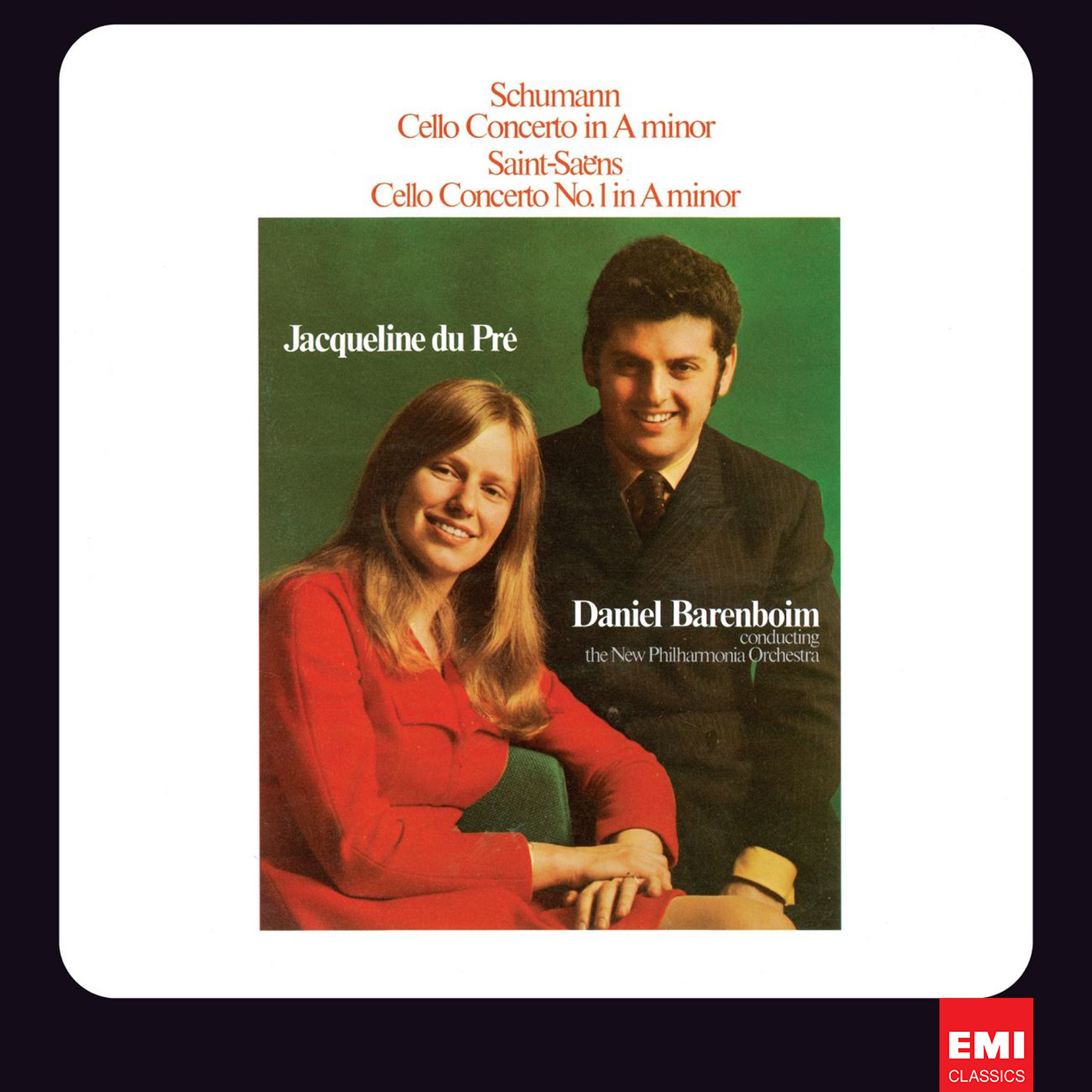 Jacqueline du Pre, Daniel Barenboim - Schumann, Saint-Saens: Cello Concertos (1969/2012) [HDTracks FLAC 24bit/96kHz]