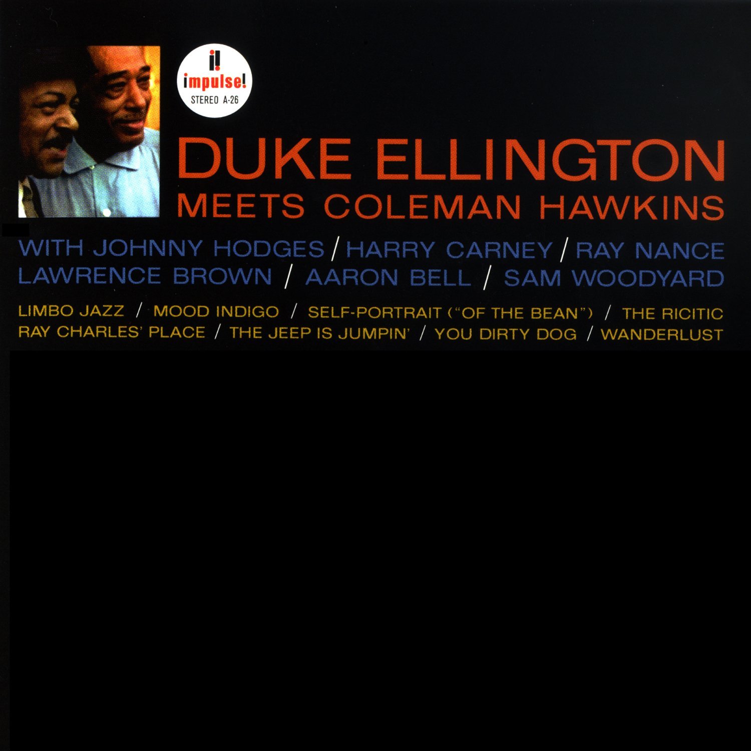 Duke Ellington And Coleman Hawkins - Duke Ellington Meets Coleman Hawkins (1963) [APO 2010] {SACD ISO + FLAC 24bit/88,2kHz}
