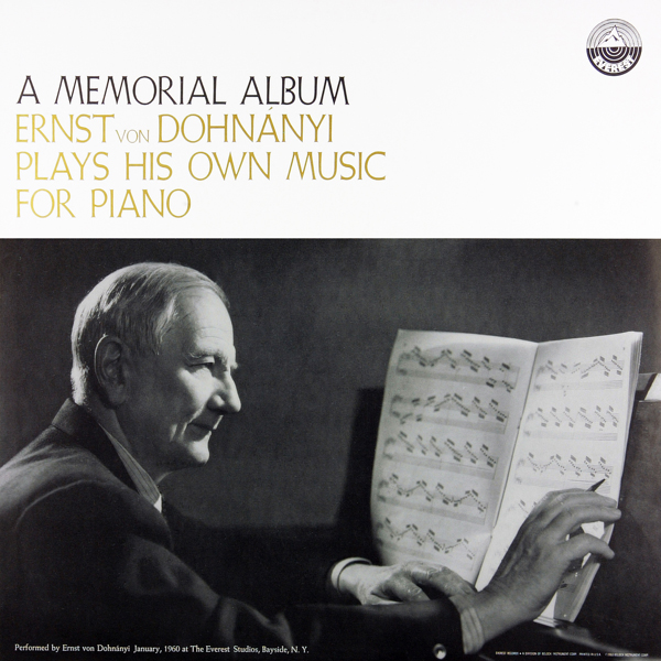 A Memorial Album: Ernst von Dohnanyi Plays His Own Music For Piano (1960/2013) [HDTracks FLAC 24bit/192kHz]