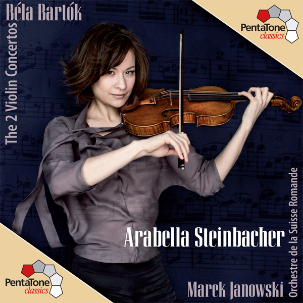 Bela Bartok - The Two Violin Concertos - Arabella Steinbacher, Orchestre de la Suisse Romande, Marek Janowski (2010) [PentaTone FLAC 24bit/96kHz]