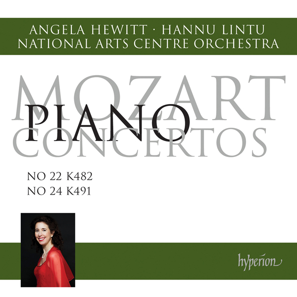 Wolfgang Amadeus Mozart: Piano Concertos Nos 22 & 24 - Angela Hewitt, Hannu Lintu, National Arts Centre Orch (2014) [hyperion-records FLAC 24bit/96kHz]