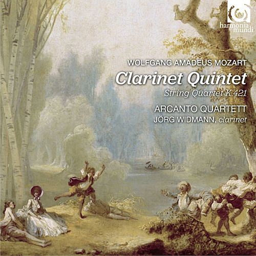 Arcanto Quartett, Jorg Widmann - Mozart: Clarinet Quintet K581 & String Quartet K421 (2013) [Qobuz FLAC 24bit/96kHz]