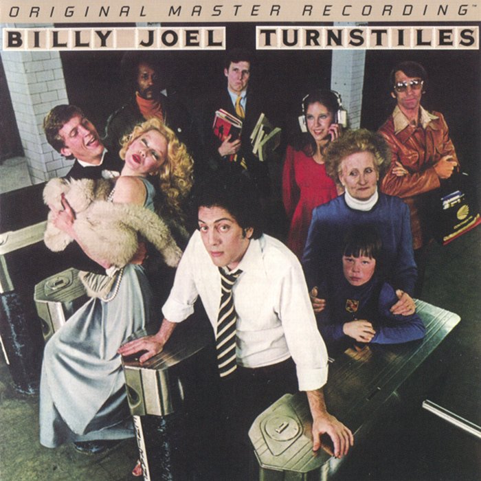 Billy Joel - Turnstiles (1976) [MFSL 2010] {SACD ISO + FLAC 24bit/88,2kHz}