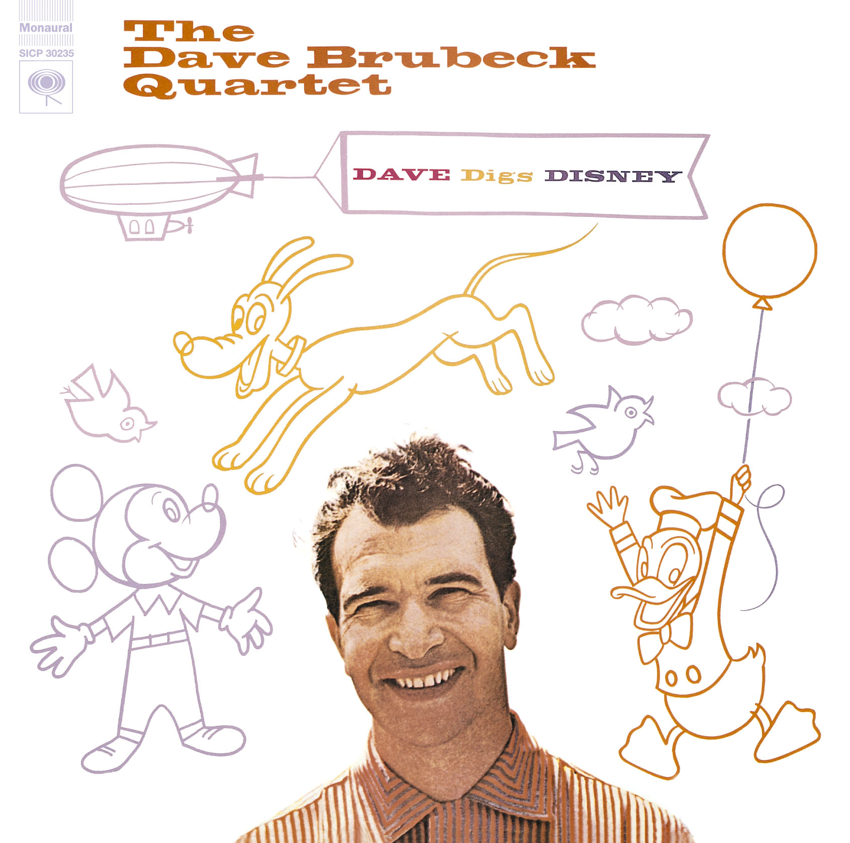 The Dave Brubeck Quartet - Dave Digs Disney (1957) [Japanese Reissue 2000] {SACD ISO + FLAC 24bit/88,2kHz}