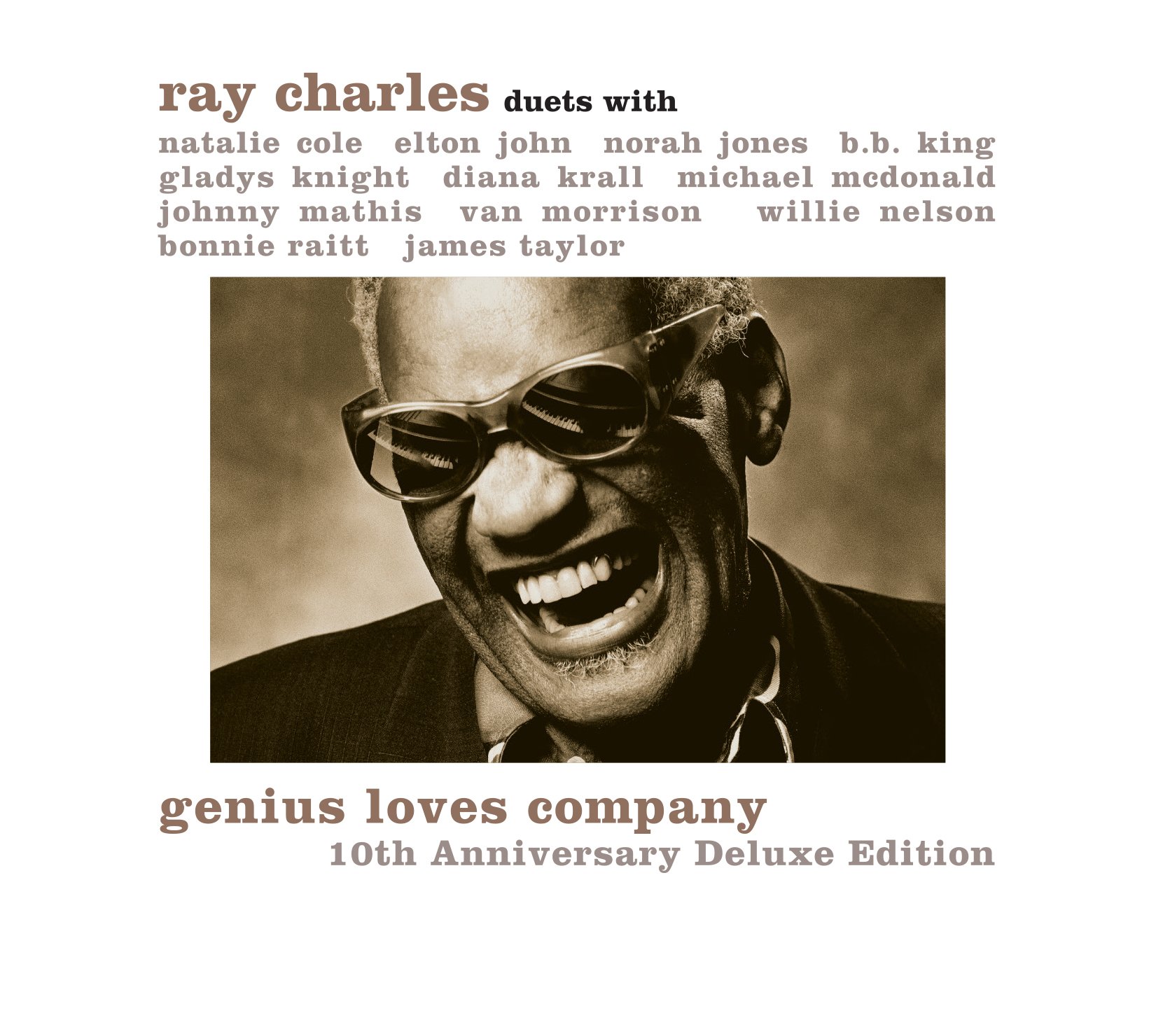 Ray Charles - Genius Loves Company (2004) (10th Anniversary Edition ‘2014) [HDTracks FLAC 24bit/192kHz]