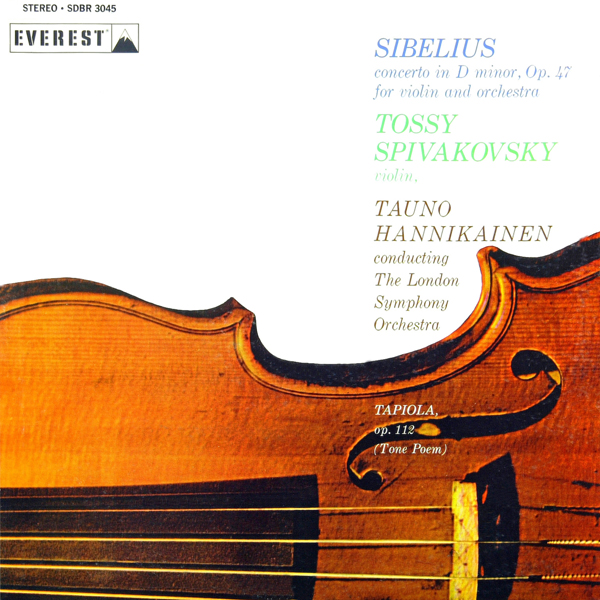 Jean Sibelius: Violin Concerto & Tapiola - Tossy Spivakovsky, London Symphony Orchestra, Tauno Hannikainen (1959/2013) [HDTracks FLAC 24bit/192kHz]