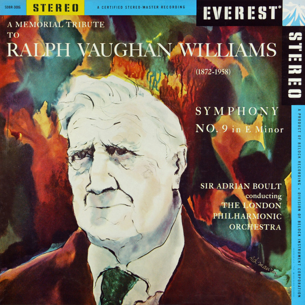 Ralph Vaughan Williams: Symphony No. 9 - London Philharmonic Orchestra, Sir Adrian Boult (1958/2013) [HDTracks FLAC 24bit/192kHz]