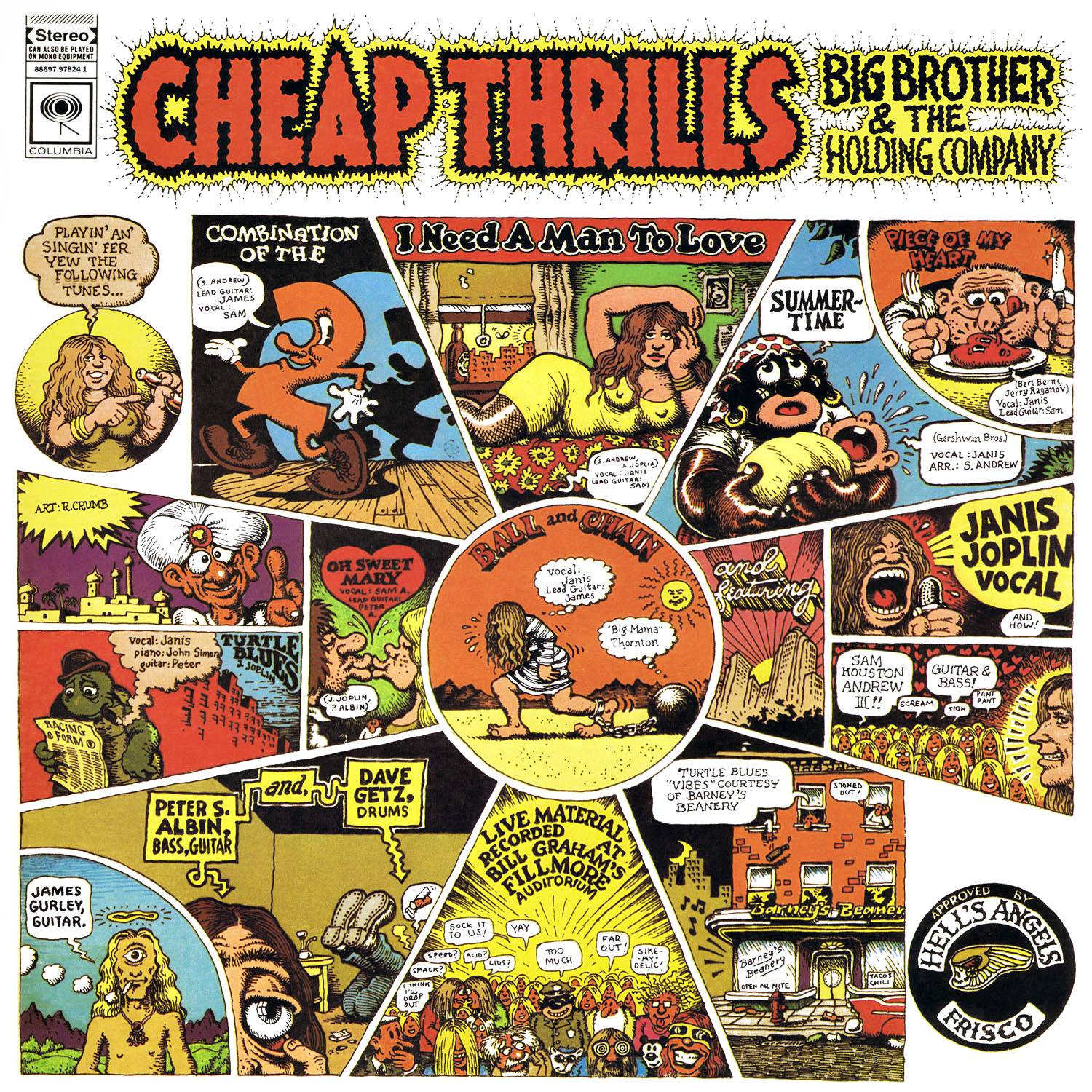 Big Brother and The Holding Company - Cheap Thrills (1968/2013) [PonoMusic FLAC 24bit/176,4kHz]