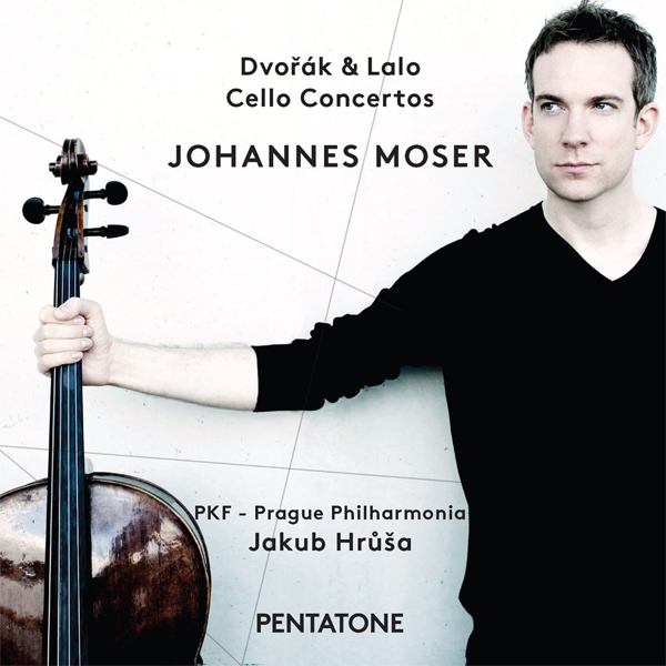 Dvorak & Lalo - Cello Concertos - Johannes Moser, PKF-Prague Philharmonia, Jakub Hrusa (2015) [HighResAudio FLAC 24bit/96kHz]