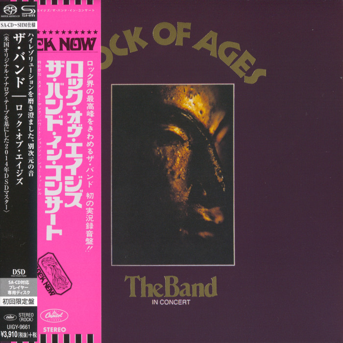 The Band - Rock Of Ages (1972) [Japanese Limited SHM-SACD 2014] {SACD ISO + FLAC 24bit/88,2kHz}