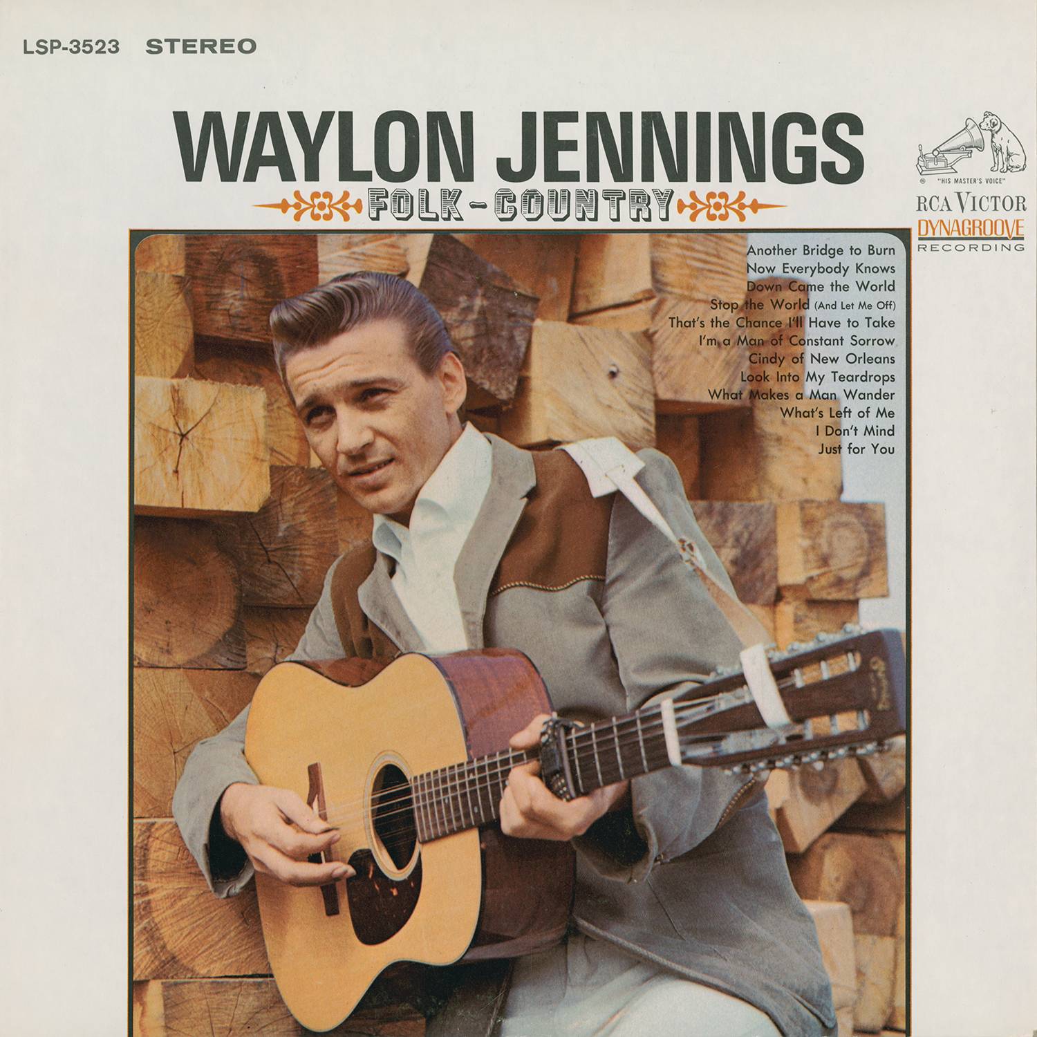 Waylon Jennings - Folk-Country (1966/2016) [AcousticSounds FLAC 24bit/96kHz]