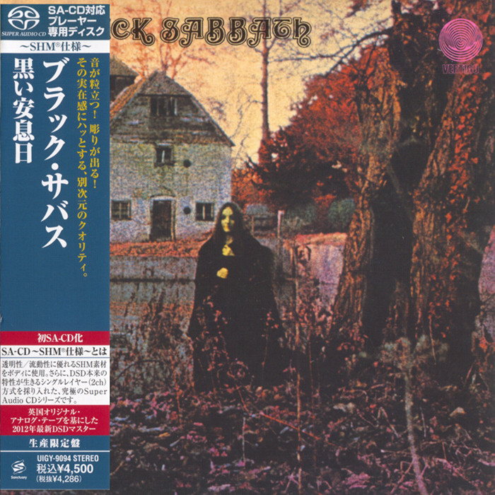 Black Sabbath - Black Sabbath (1970) [Japanese Limited SHM-SACD 2012 # UIGY-9094] {SACD ISO + FLAC 24bit/88,2kHz}
