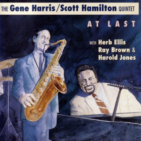 The Gene Harris & Scott Hamilton Quintet - At Last (1990/2004) [HDTracks FLAC 24bit/88,2kHz]