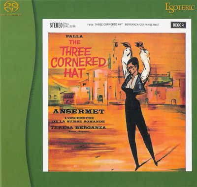 Ernest Ansermet , Teresa Berganza & L’Orchestre de la Suisse Romande – Manuel de Falla: The Three Cornered Hat (1962) {SACD ISO + FLAC 24bit/88,2kHz}