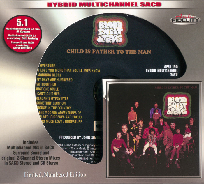 Blood, Sweat & Tears – Child Is Father To The Man (1968) [Audio Fidelity 2014] {SACD ISO + FLAC 24bit/88,2kHz}
