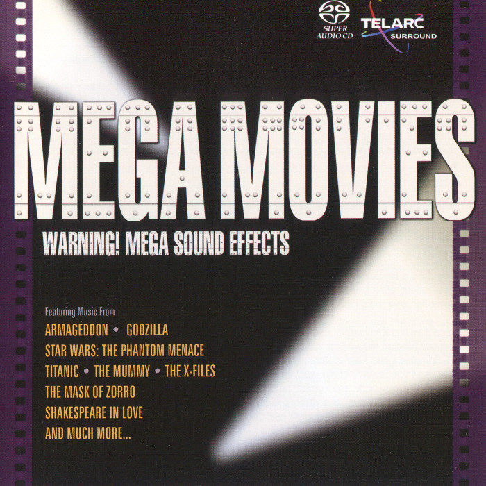 Erich Kunzel & Cincinnati Pops Orchestra - Mega Movies (2000) [Reissue 2006] {SACD ISO + FLAC 24bit/88,2kHz}