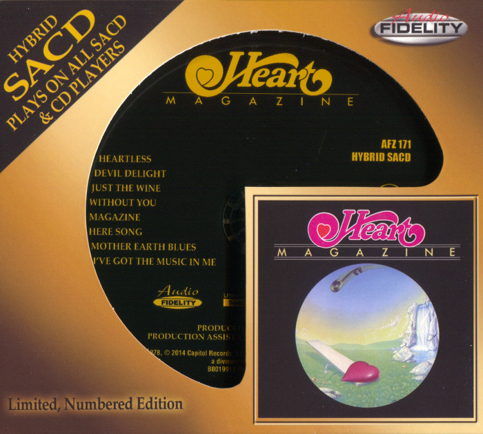 Heart – Magazine (1978) [Audio Fidelity 2014] {SACD ISO + FLAC 24bit/88,2kHz}