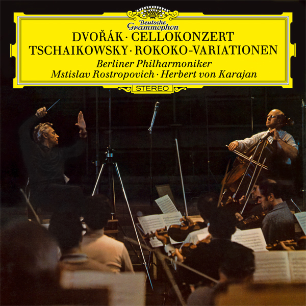 Dvorak: Cello Concerto / Tchaikovsky: Variations on a Rococo Theme - Mstislav Rostropovich, Berliner Philharmoniker, Herbert von Karajan (1968/2012) [ e-onkyo FLAC 24bit/192kHz]