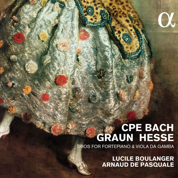 C.P.E. Bach, Graun, Hesse - Trios for Fortepiano & Viola da Gamba - Lucile Boulanger, Arnaud de Pasquale, Laurent Stewart (2015) [Qobuz FLAC 24bit/96kHz]