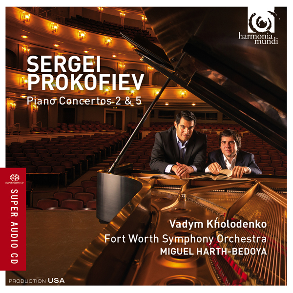 Sergei Prokofiev - Piano Concertos Nos.2 & 5 - Vadym Kholodenko, Fort Worth Symphony Orchestra, Miguel Harth-Bedoya (2016) [eClassical FLAC 24bit/88,2kHz]